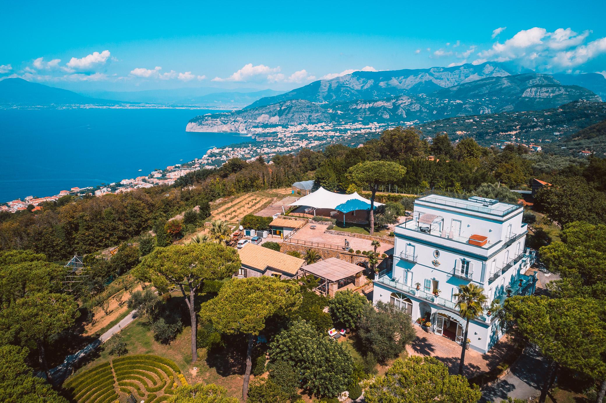 Oasi Olimpia Relais Otel SantʼAgata sui Due Golfi Dış mekan fotoğraf