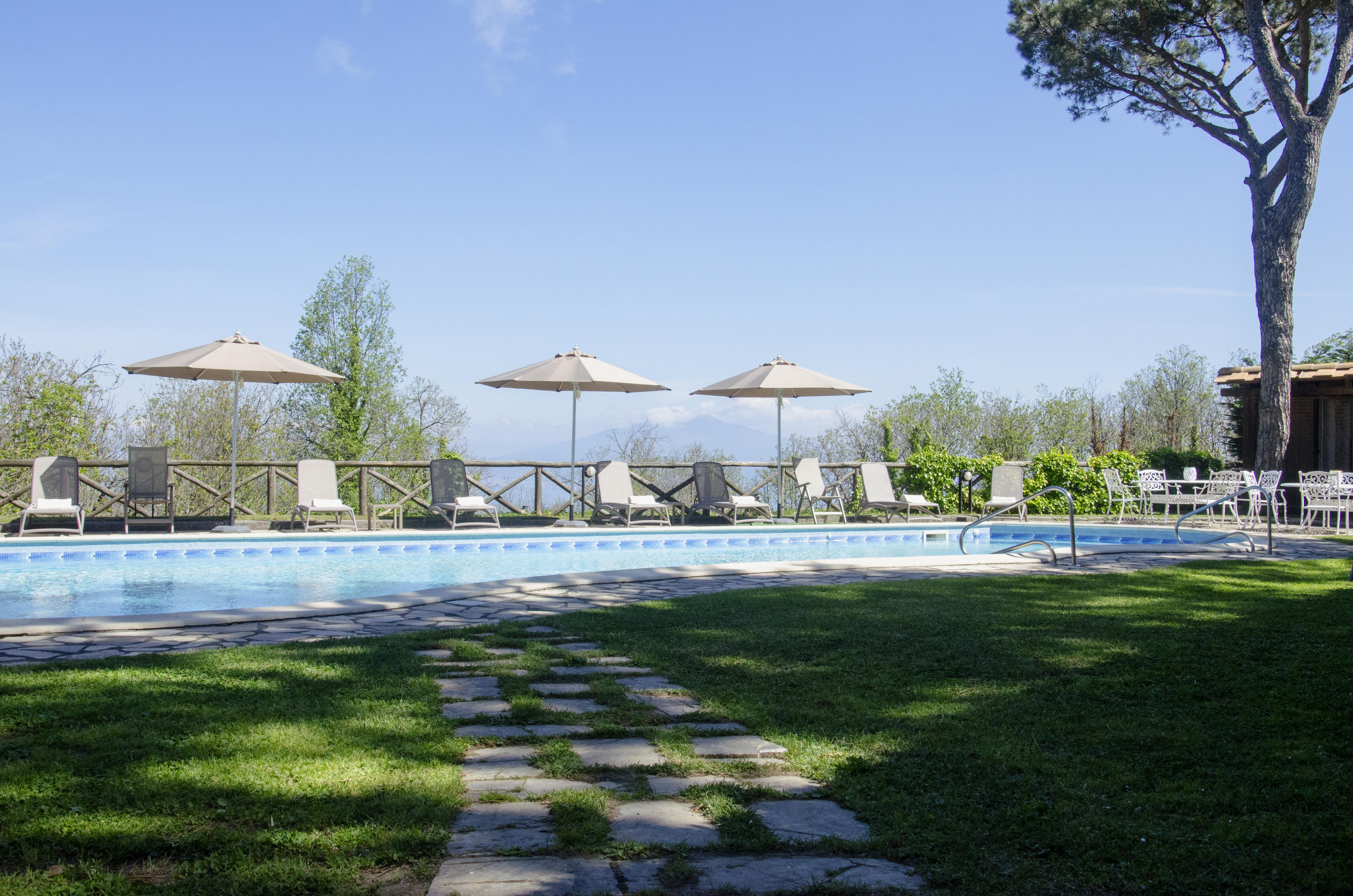 Oasi Olimpia Relais Otel SantʼAgata sui Due Golfi Dış mekan fotoğraf